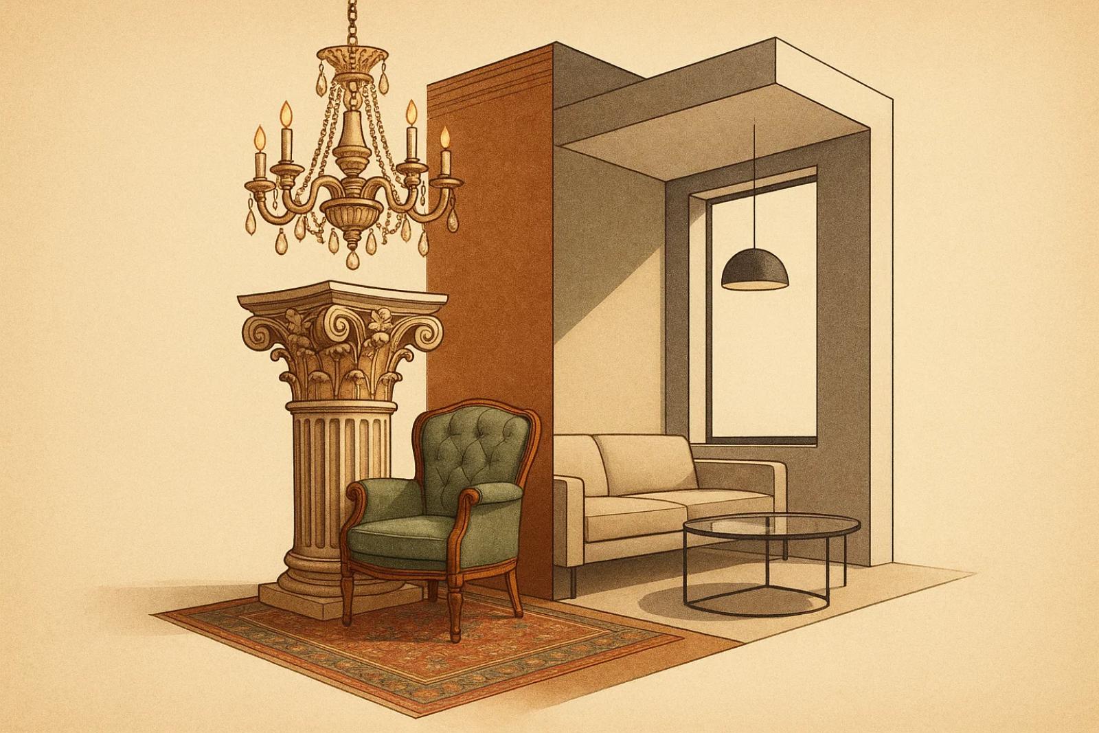 سبک سنتی در طراحی داخلی