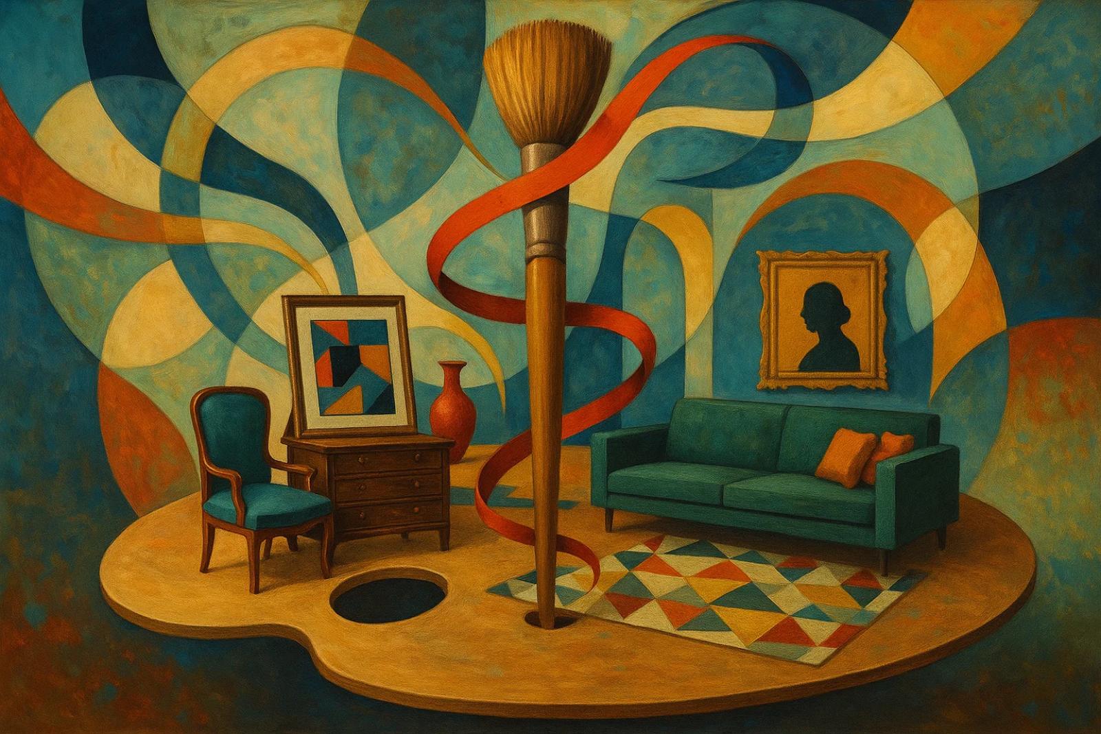 سبک گلچین در طراحی داخلی