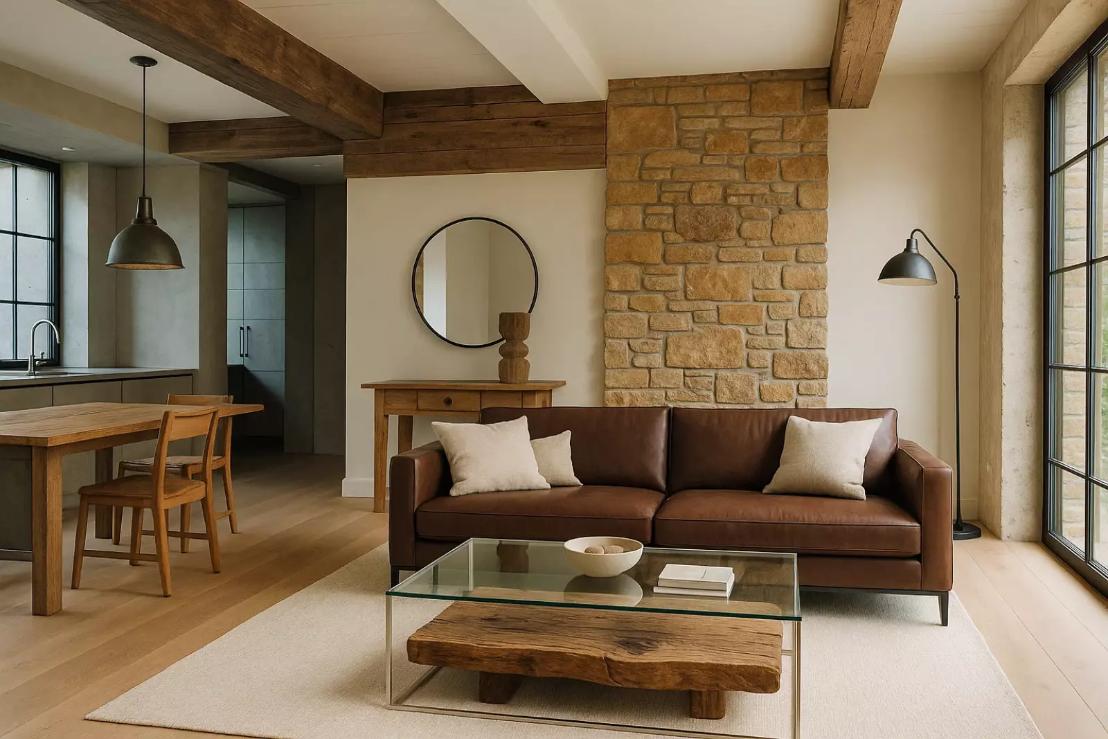 سبک روستیک در طراحی داخلی