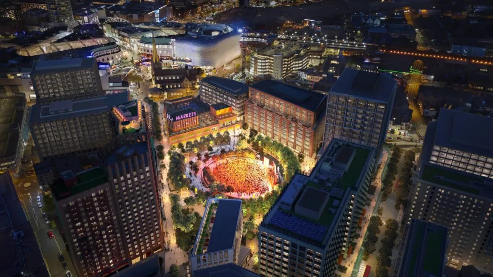 اسمیتفیلد بیرمنگهام (Smithfield Birmingham) اثر Prior + Partners و Field Operations