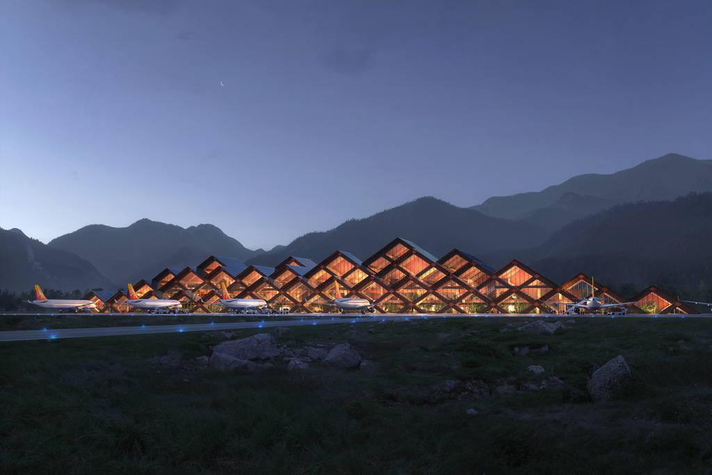 Gelephu International Airport by BIG-Bjarke Ingels Group