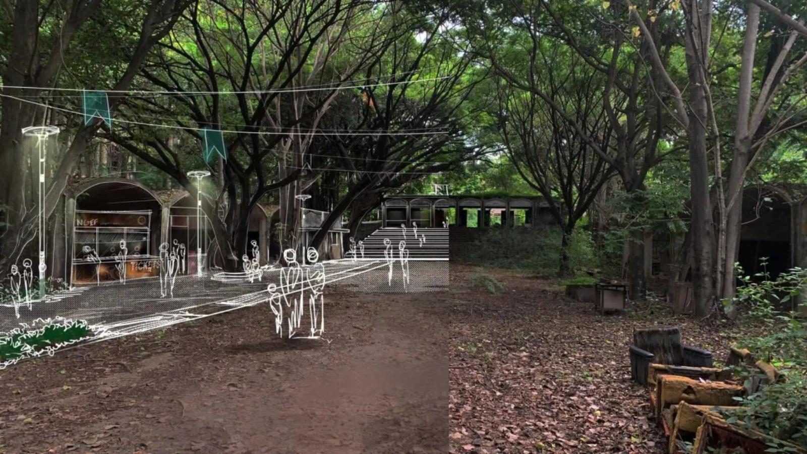 LONE LUNG SPACE (لاین لانگ اسپیس) اثر Gayathri And Namith Architects