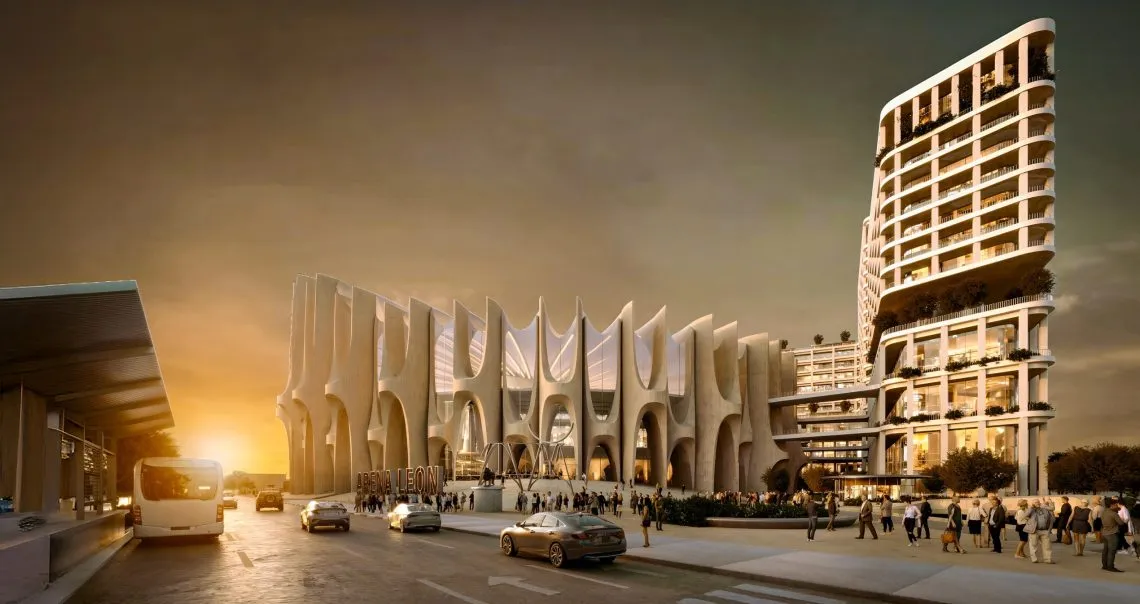 Arena León, HKS Architects