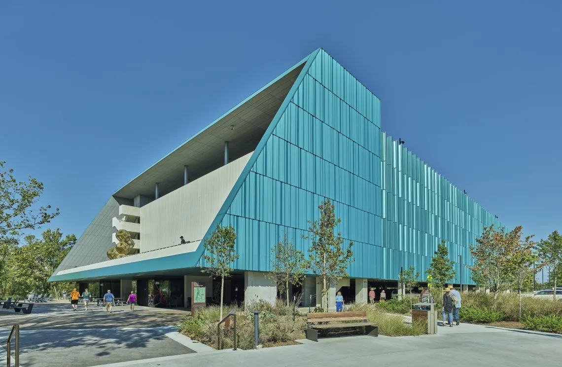 CBMAA Campus Parking, Marlon Blackwell Architects