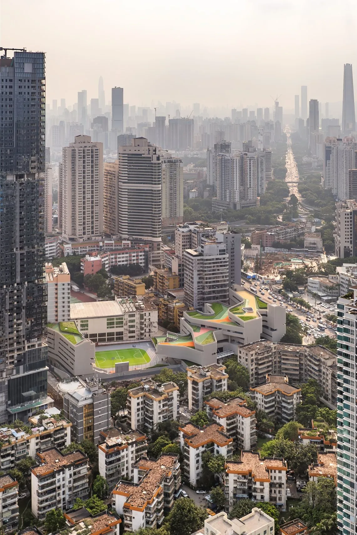 Cuizhu Foreign Language School, Studio Link-Arc