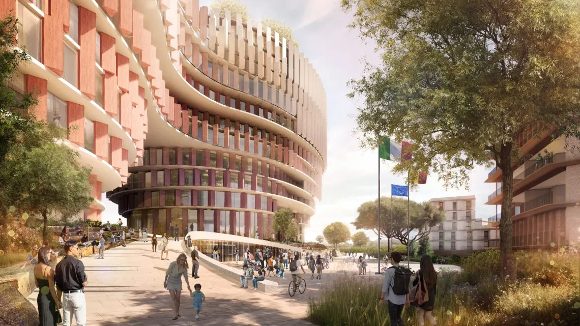 Napoli Porta Est, Studio Egret West & Lombardini 22