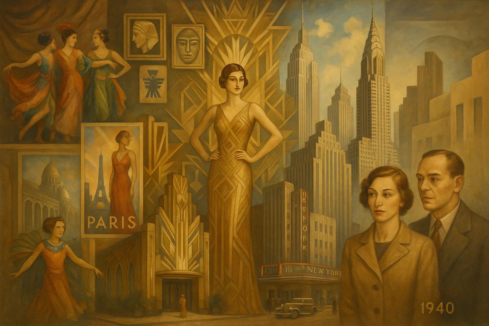 سبک آرت‌دکو رد طراحی داخلی