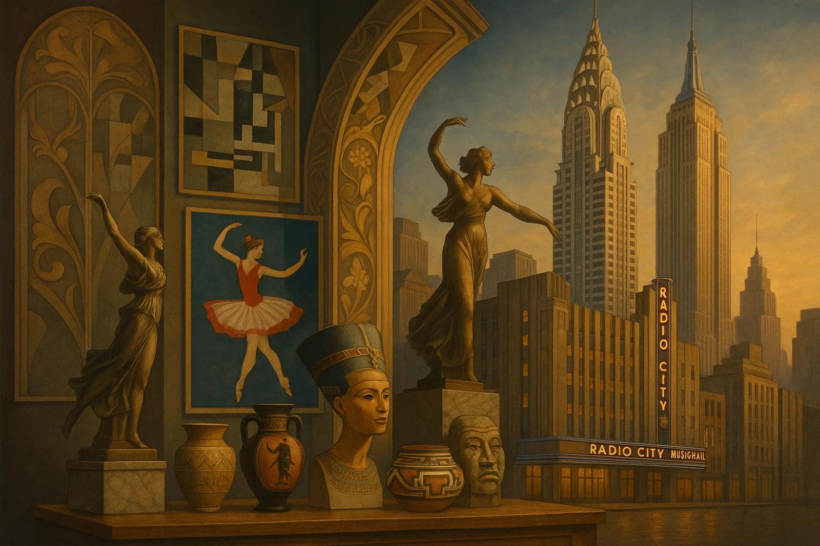 سبک آرت‌دکو رد طراحی داخلی