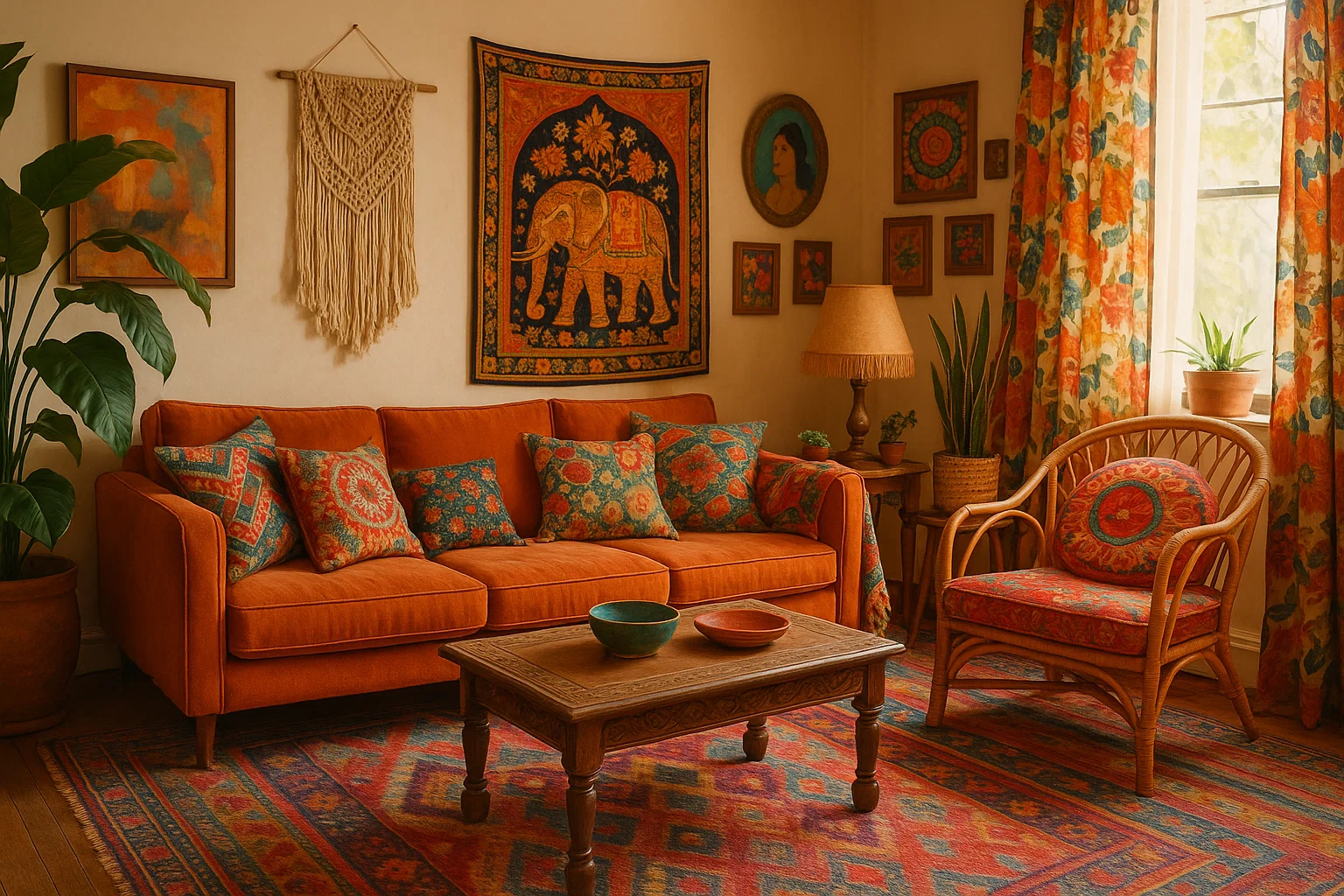 سبک بوهمین در طراحی داخلی