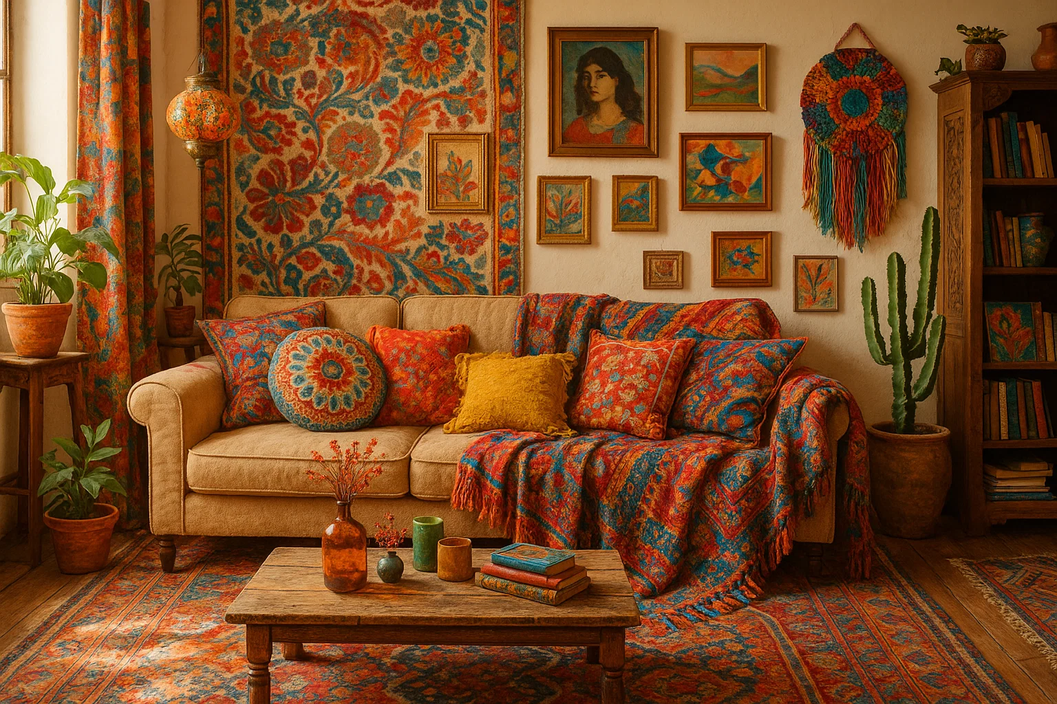 سبک بوهمین در طراحی داخلی