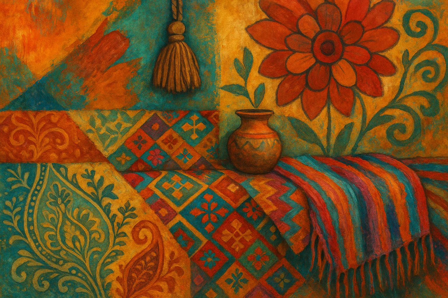 سبک بوهمین در طراحی داخلی