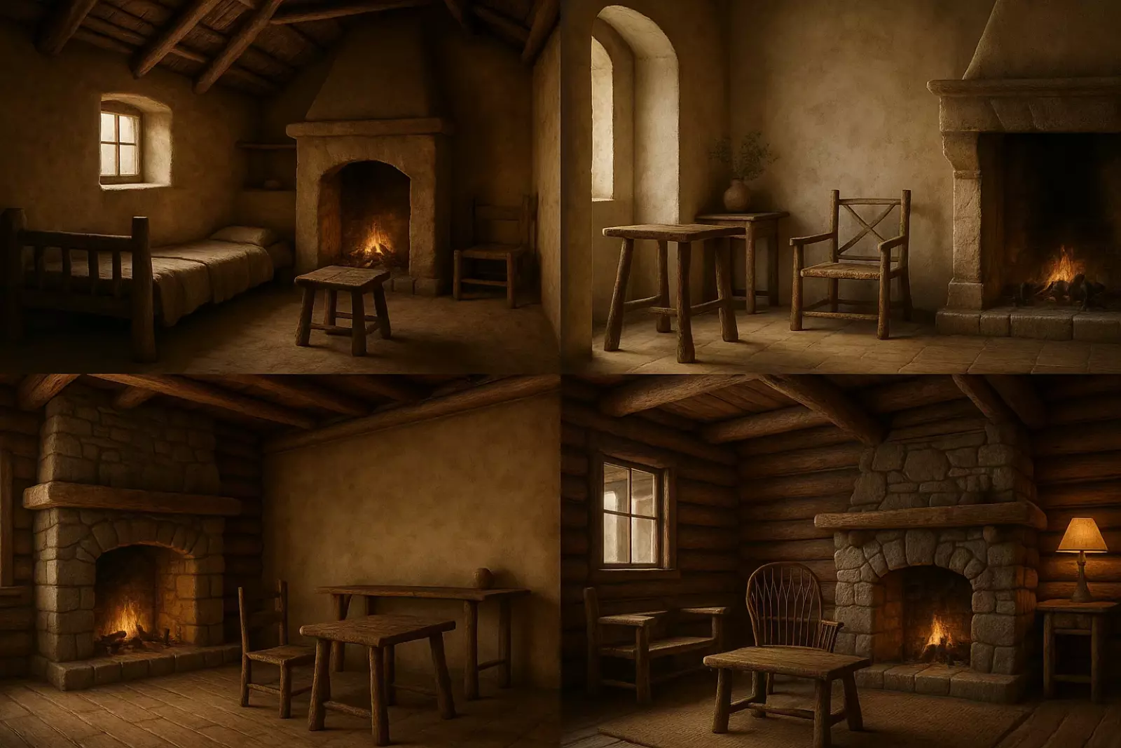 سبک روستیک در طراحی داخلی