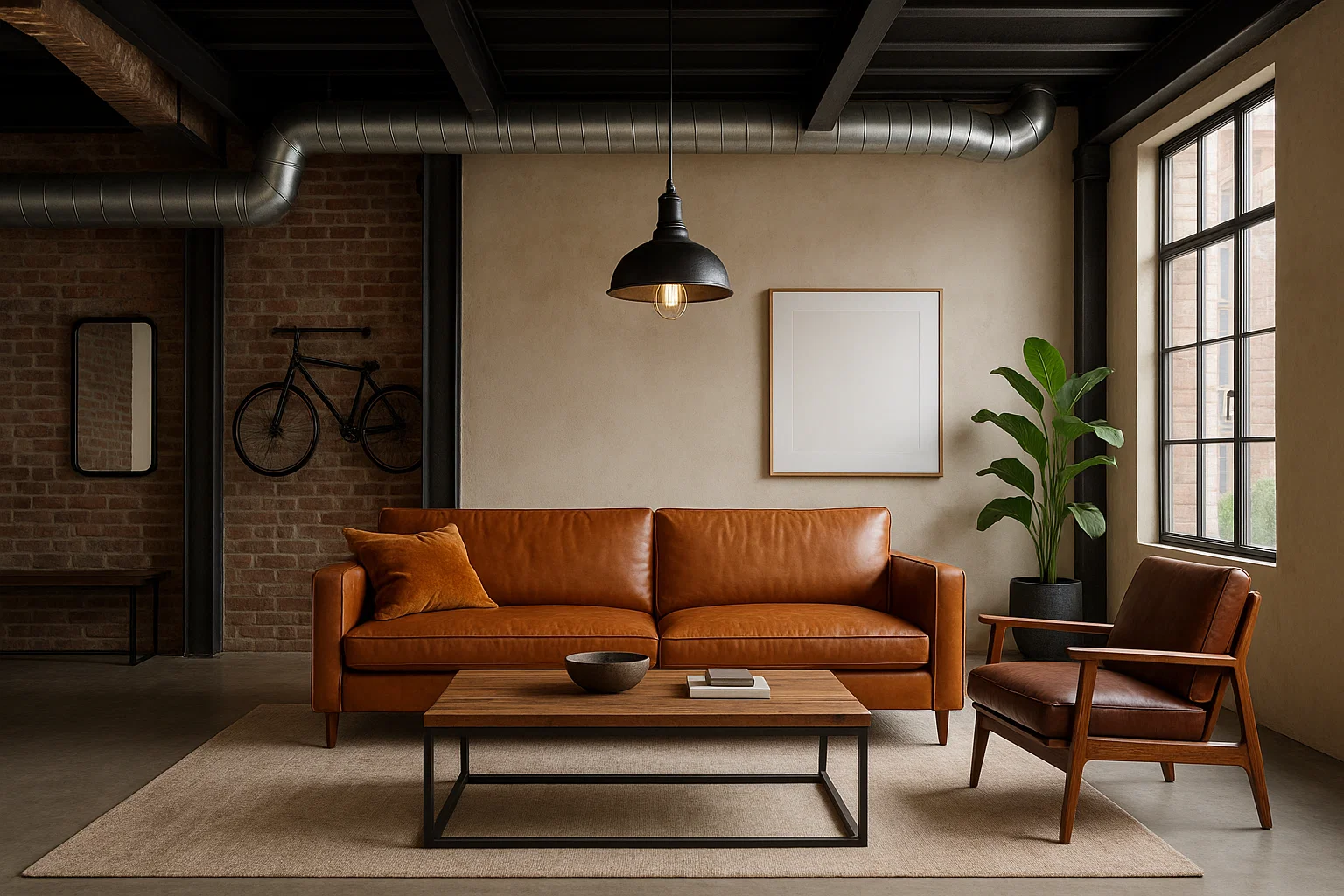 سبک صنعتی در طراحی داخلی