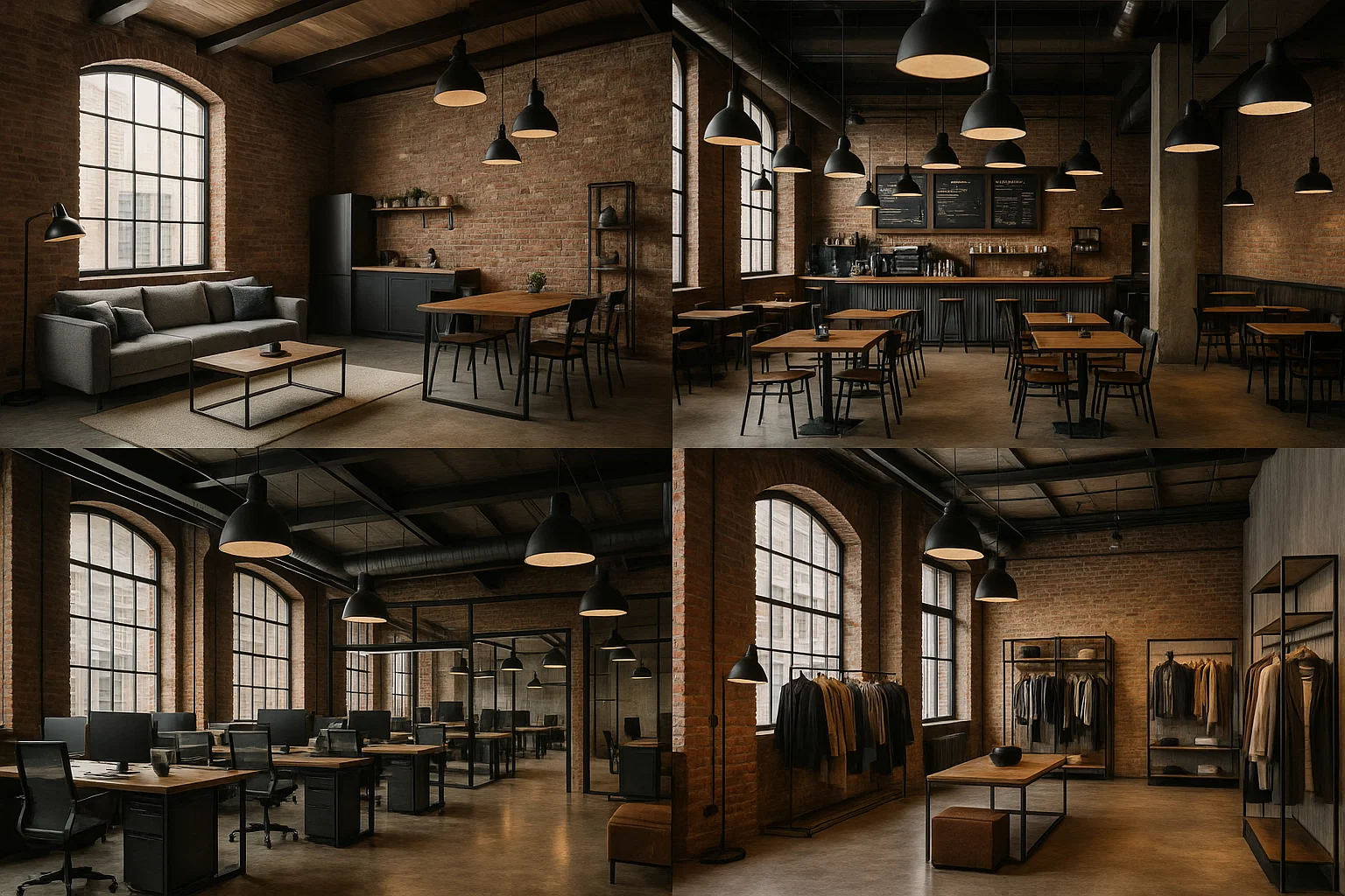 سبک صنعتی در طراحی داخلی