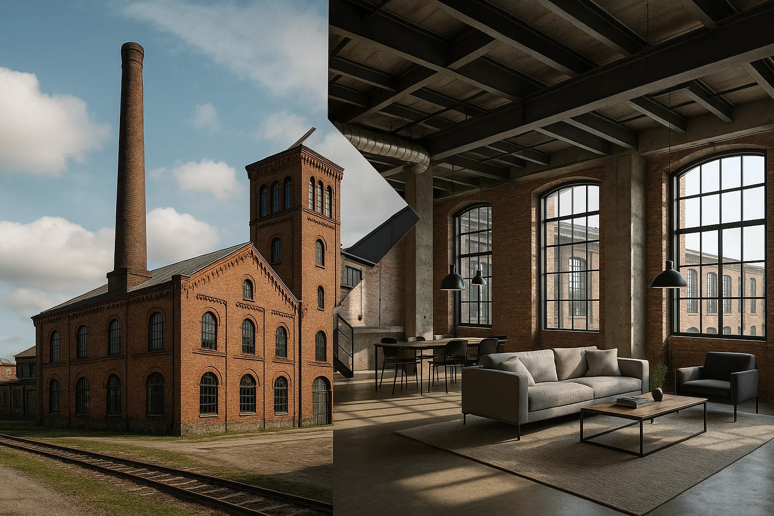 سبک صنعتی در طراحی داخلی