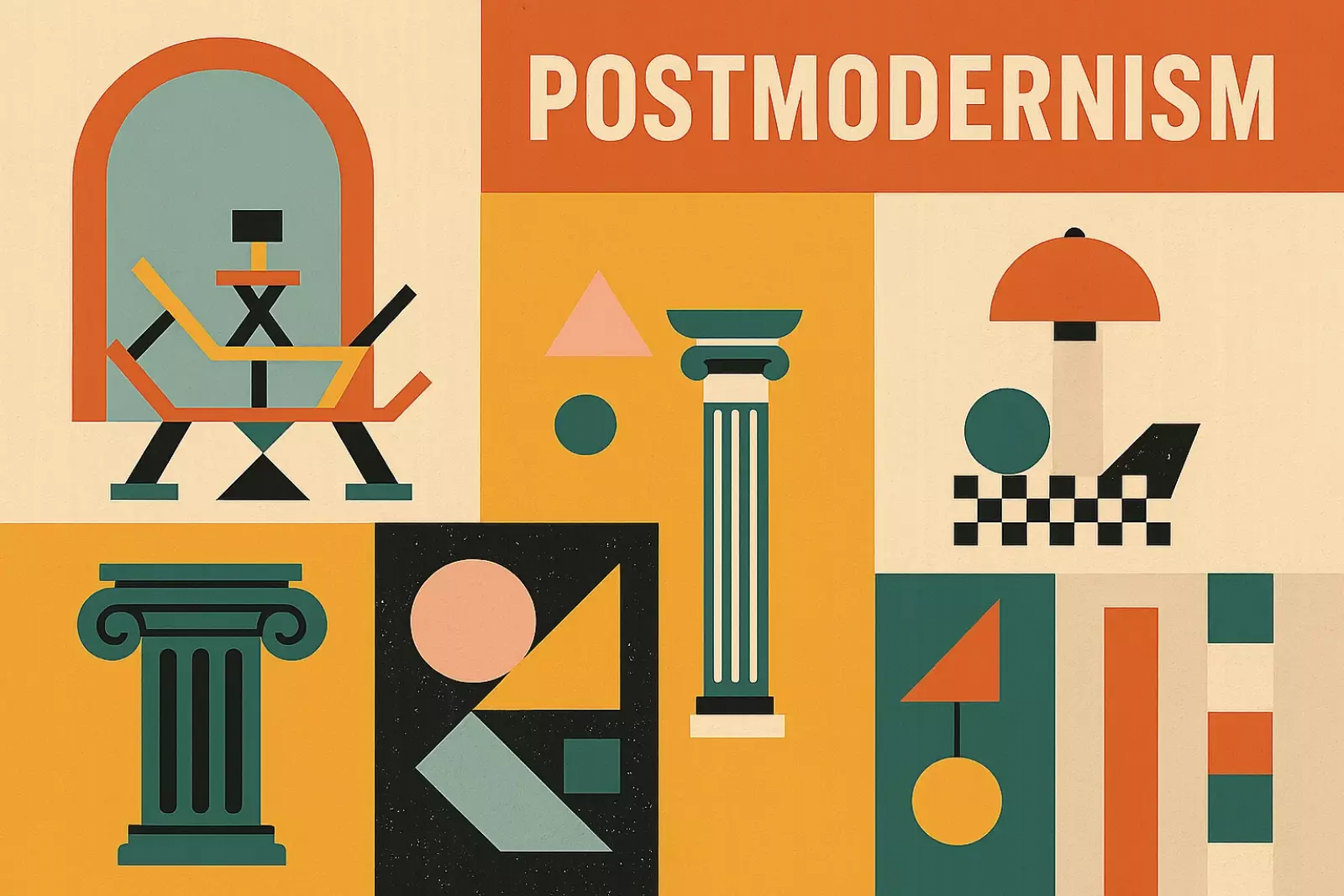 سبک پست‌مدرن در طراحی داخلی (18)