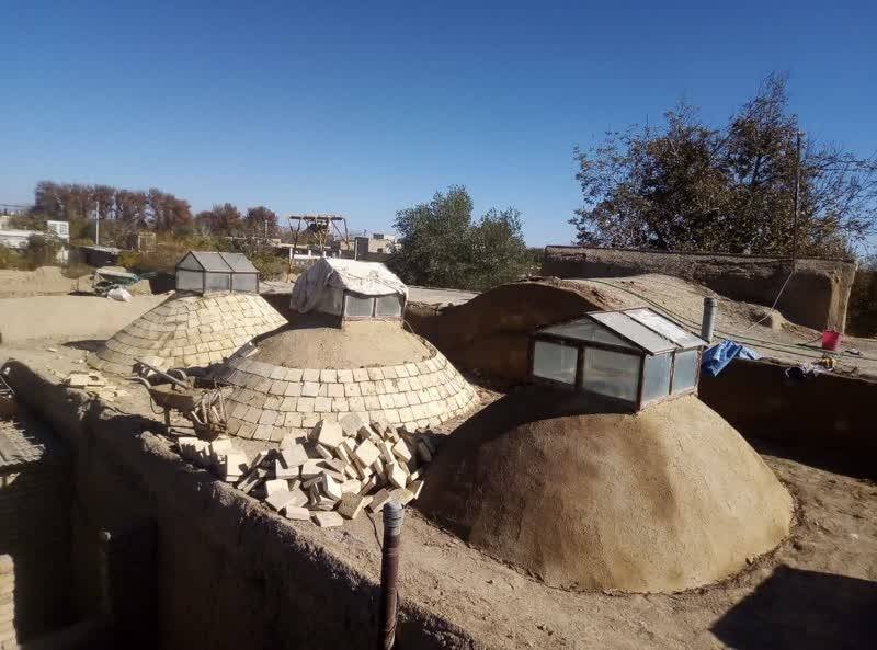 مرمت خانه تاریخی حاج ابوالقاسم ابویی در مهریز