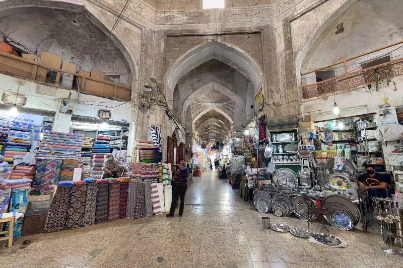 آغاز بازسازی بازار تاریخی قیصریه در لار