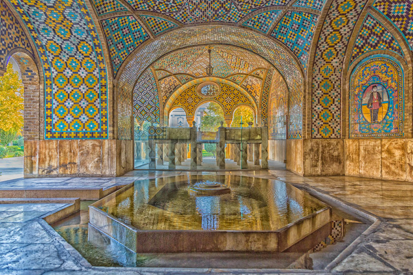 بازگشایی حوضخانه کاخ گلستان پس از ۶ ماه