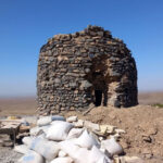 آغاز عملیات مرمت برج دیده‌بانی روستای کردآباد جبل شهرستان کوهپایه