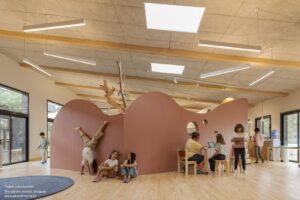 The Garzón School in Uruguay is designed by Rosan Bosch Studio. Photo by Eleazar Cuadros