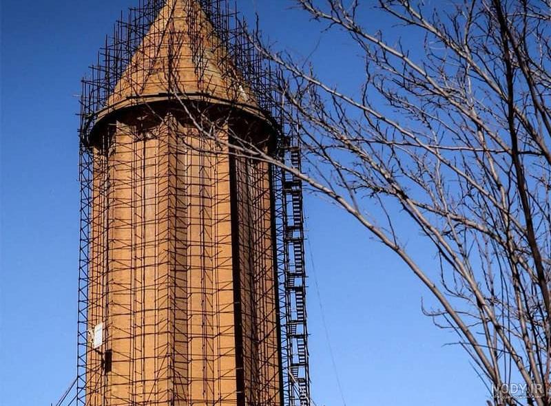 پایان ۶ سال حصار فلزی بر قامت گنبد قابوس