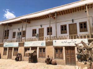 مرمت تکیه تاریخی برنجی شاهرود آغاز شد