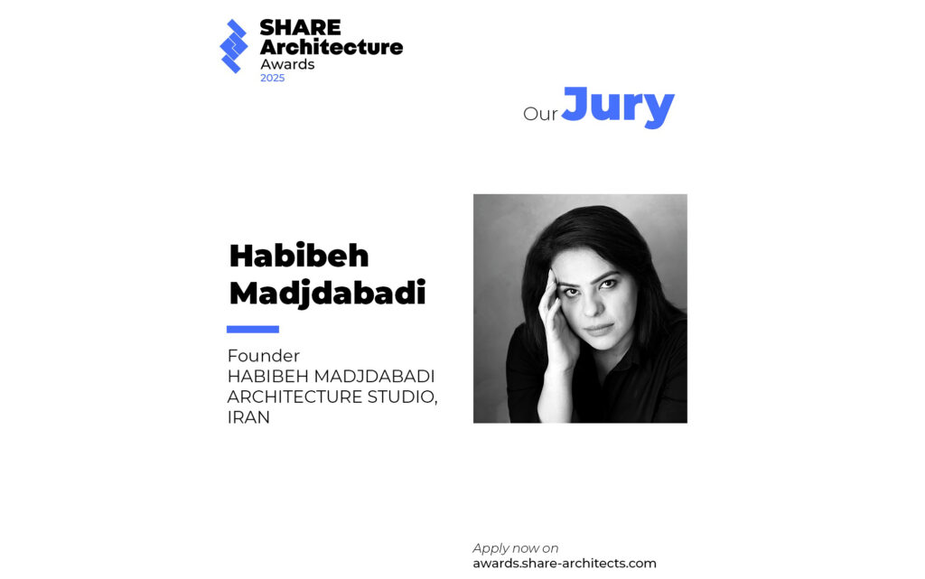 حبیبه مجدآبادی در میان داوران SHARE Architecture Awards 2025