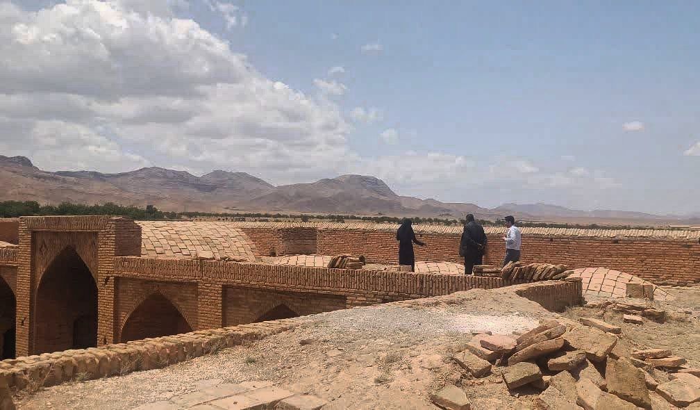 مرمت کاروانسرای ورده زرندیه آغاز شد