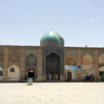 پایان عملیات مرمت گنبد امامزاده درب امام اصفهان