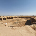 اجرای عملیات مرمت مجموعه تاریخی کاروانسرای البرز در قم