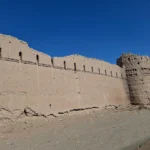 برج قلعه تاریخی معاذ شهرستان فهرج