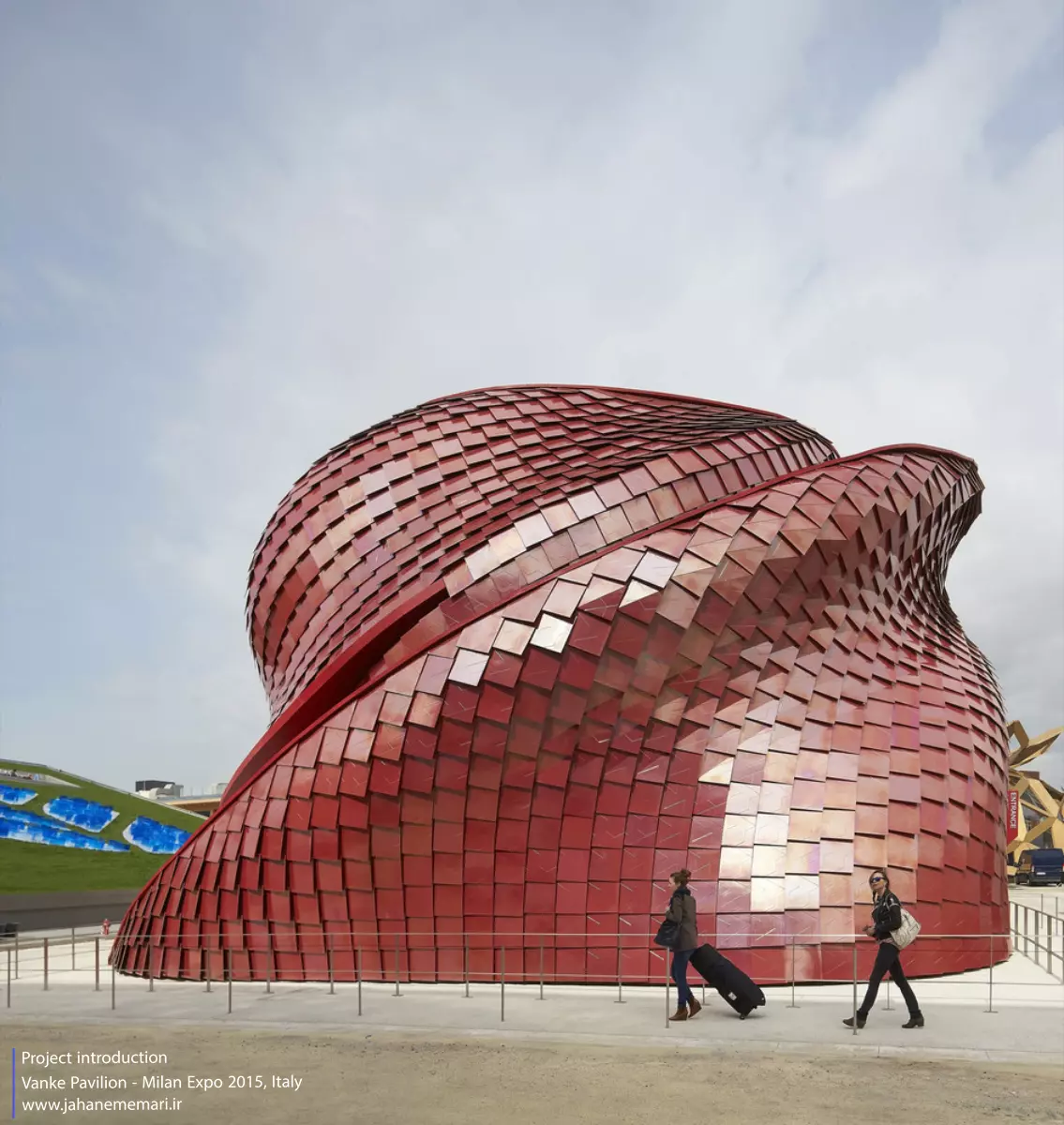 پاویون ونکه - اکسپو ۲۰۱۵ میلان | Vanke Pavilion - Milan Expo 2015
