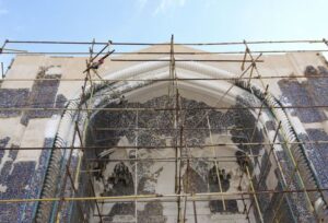 آینده مبهم مسجد کبود در سایه مرمت بدون طرح مطالعاتی!