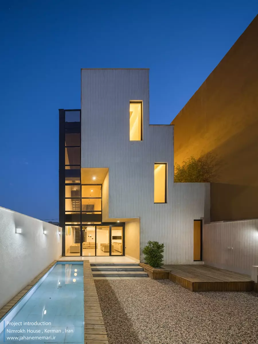 خانه نیم رخ