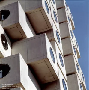 برج کپسولی ناکاگین Nakagin Capsule Tower