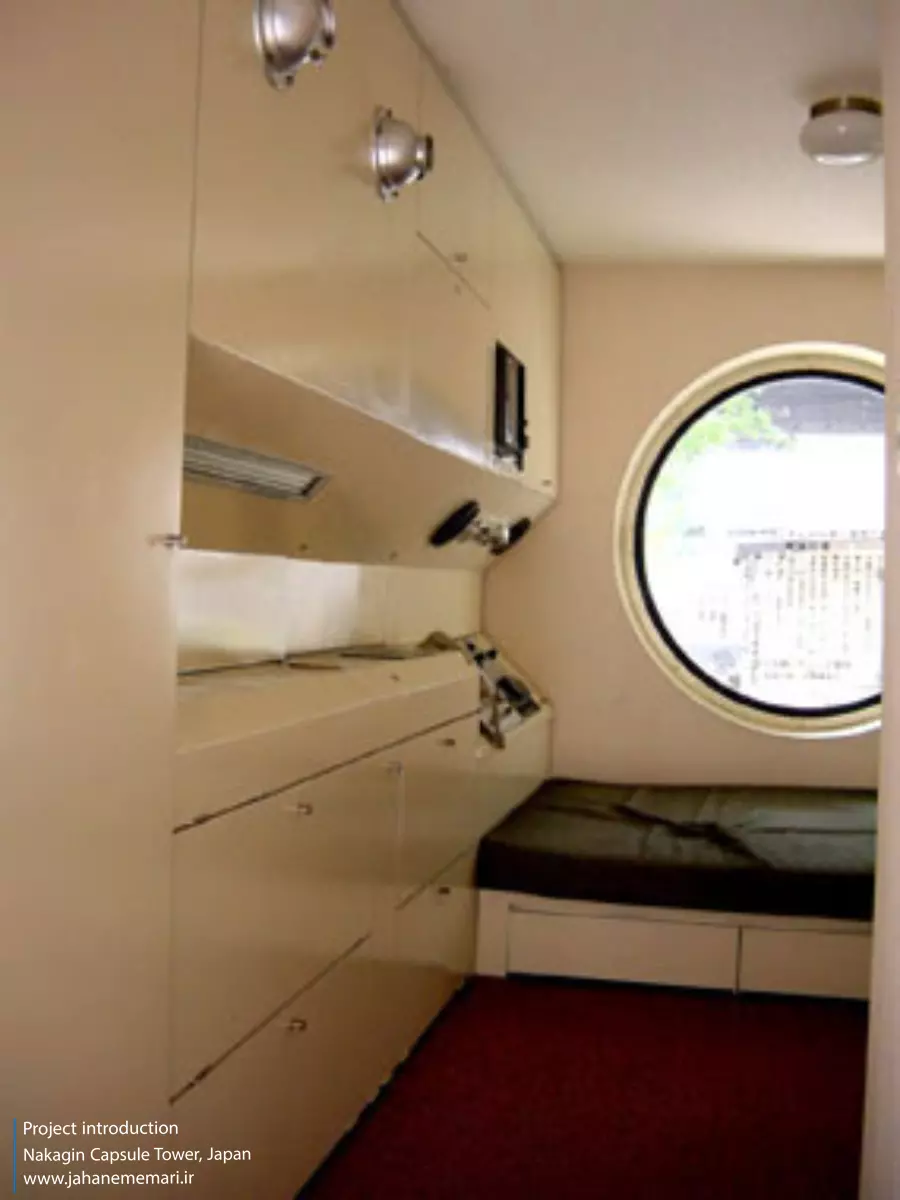 برج کپسولی ناکاگین Nakagin Capsule Tower