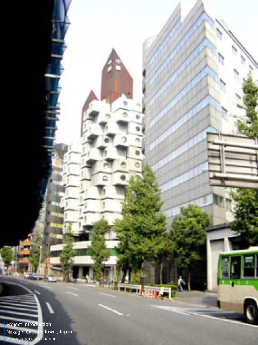 برج کپسولی ناکاگین Nakagin Capsule Tower