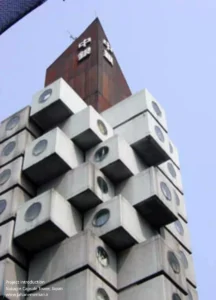 برج کپسولی ناکاگین Nakagin Capsule Tower