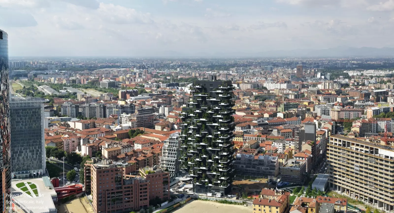 برج‌های جنگل عمودی Bosco Verticale