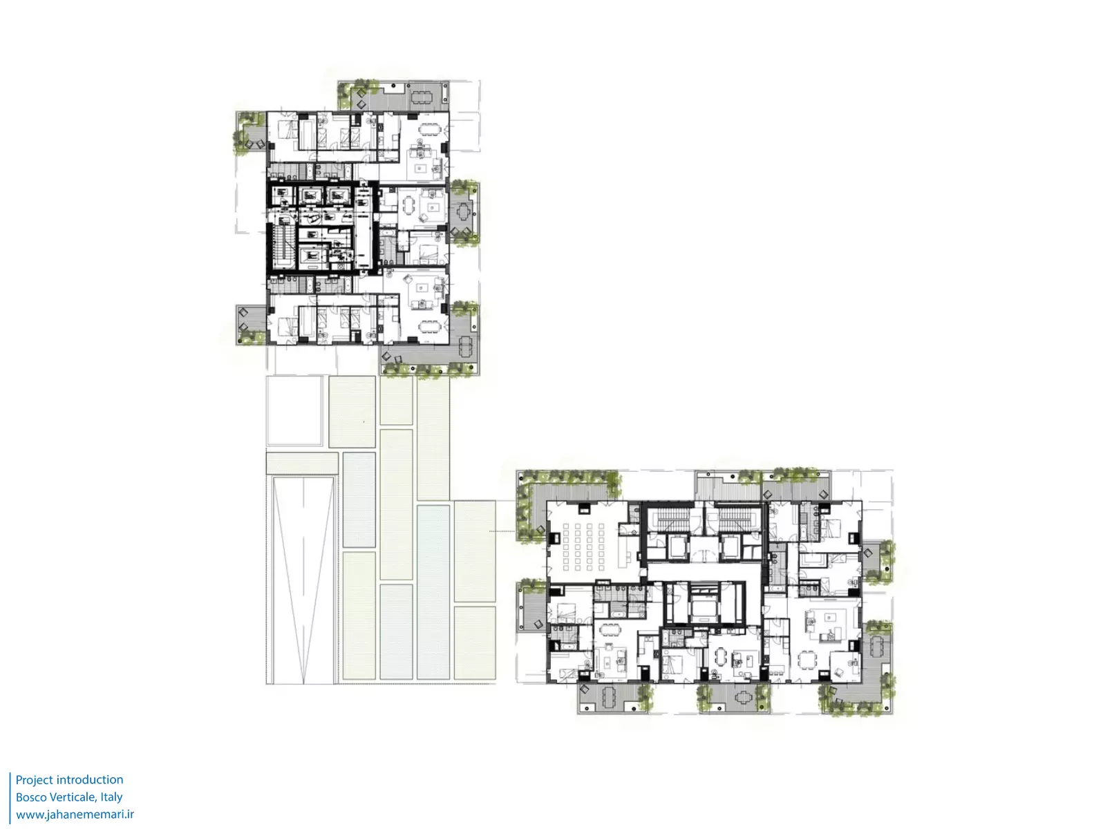 برج‌های جنگل عمودی Bosco Verticale