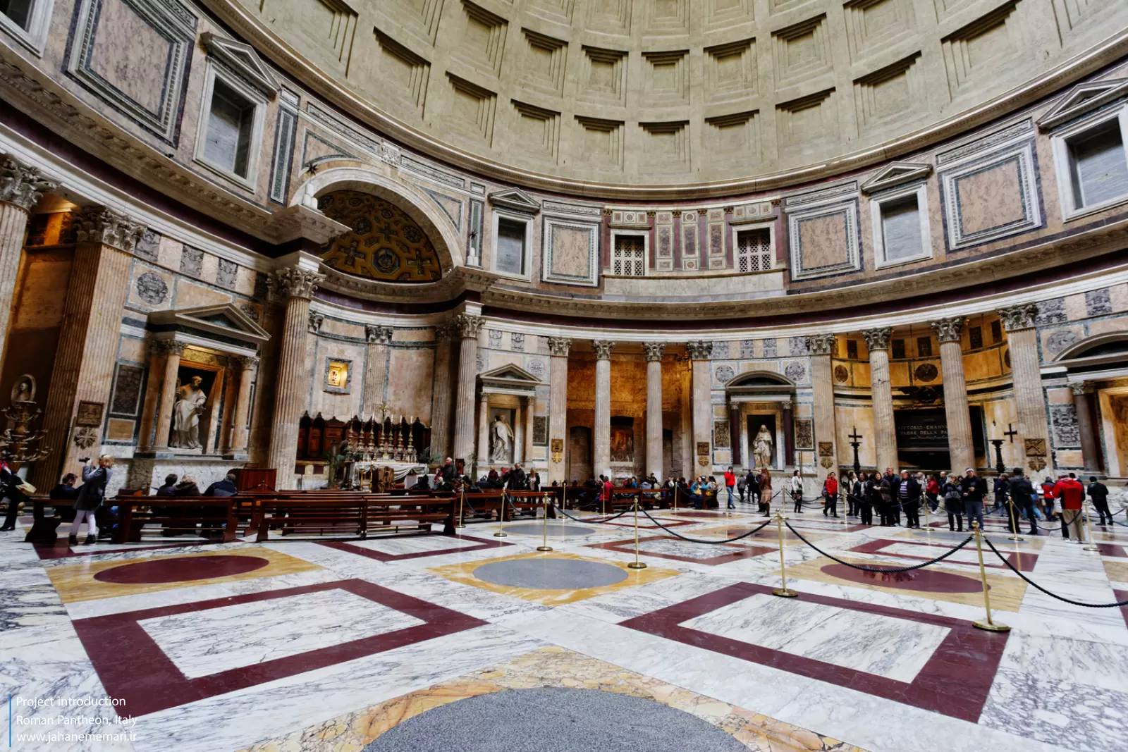 معبد پانتئون روم Roman Pantheon