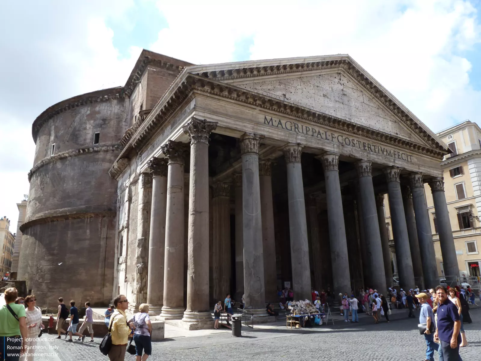 معبد پانتئون روم Roman Pantheon