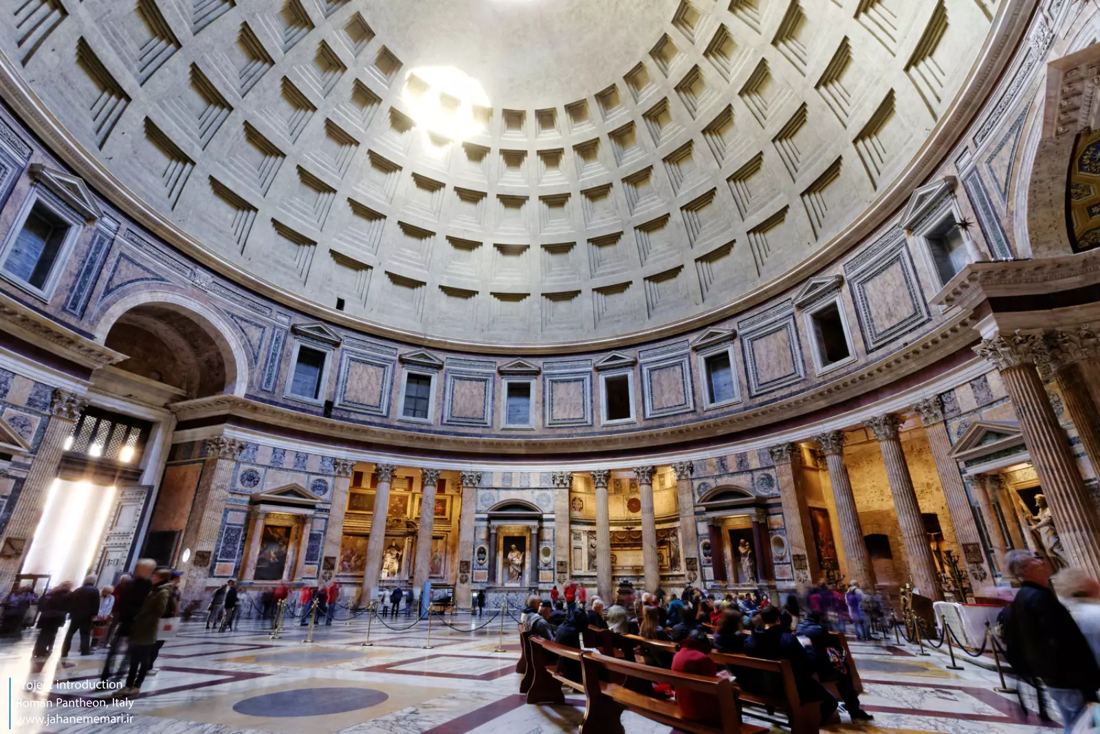 معبد پانتئون روم Roman Pantheon