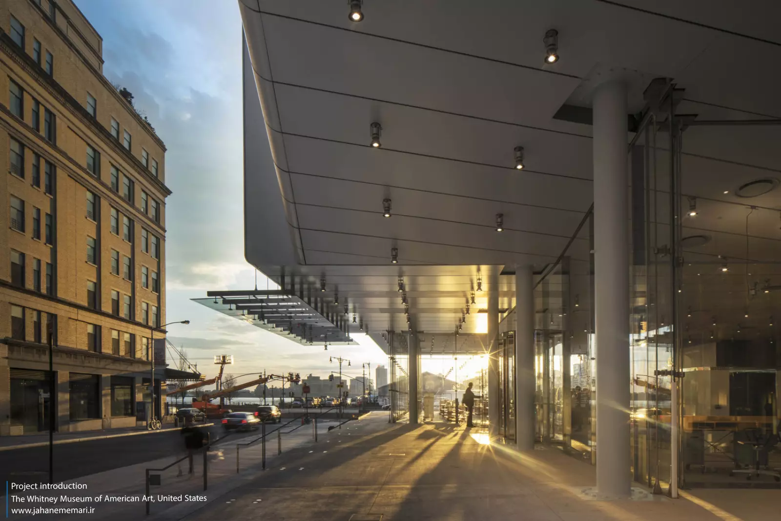 موزه هنر آمریکایی ویتنی در گنسوورت The Whitney Museum of American Art at Gansevoort