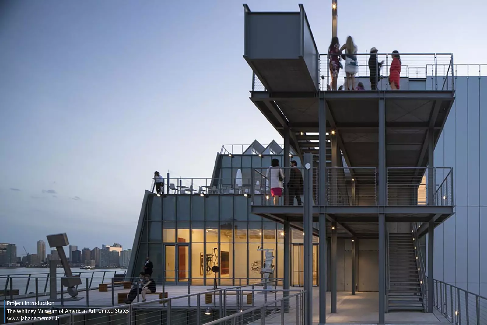 موزه هنر آمریکایی ویتنی در گنسوورت The Whitney Museum of American Art at Gansevoort