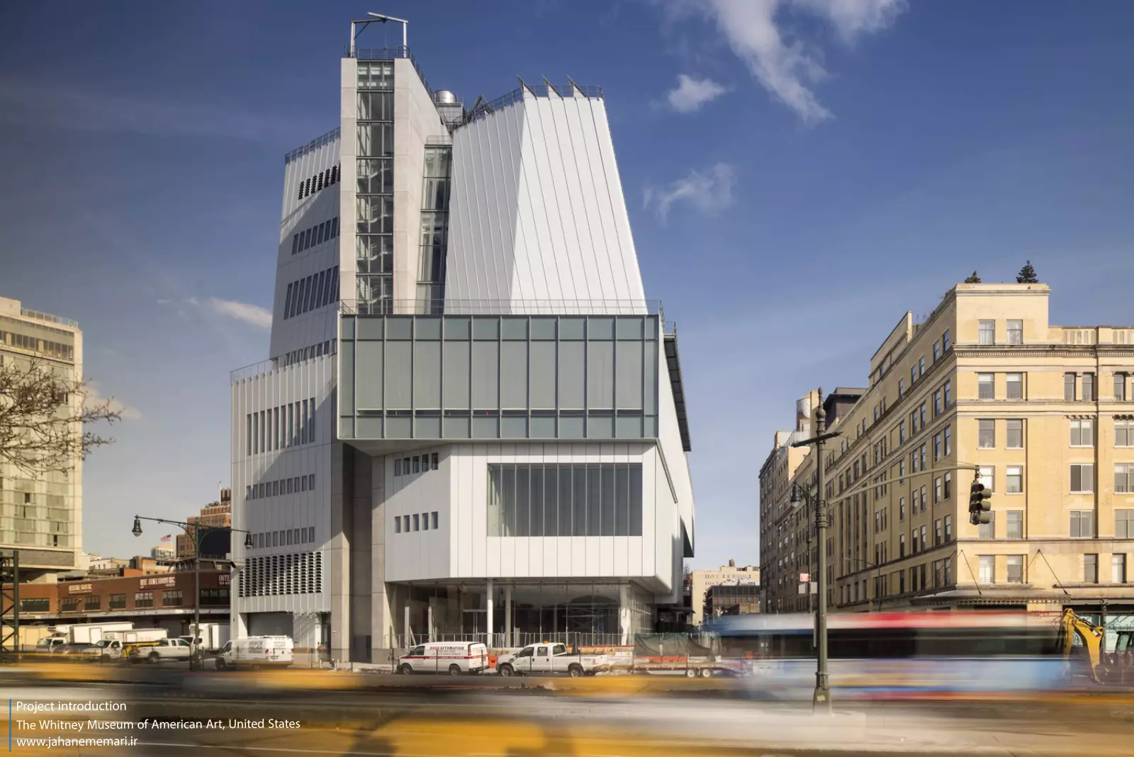 موزه هنر آمریکایی ویتنی در گنسوورت The Whitney Museum of American Art at Gansevoort