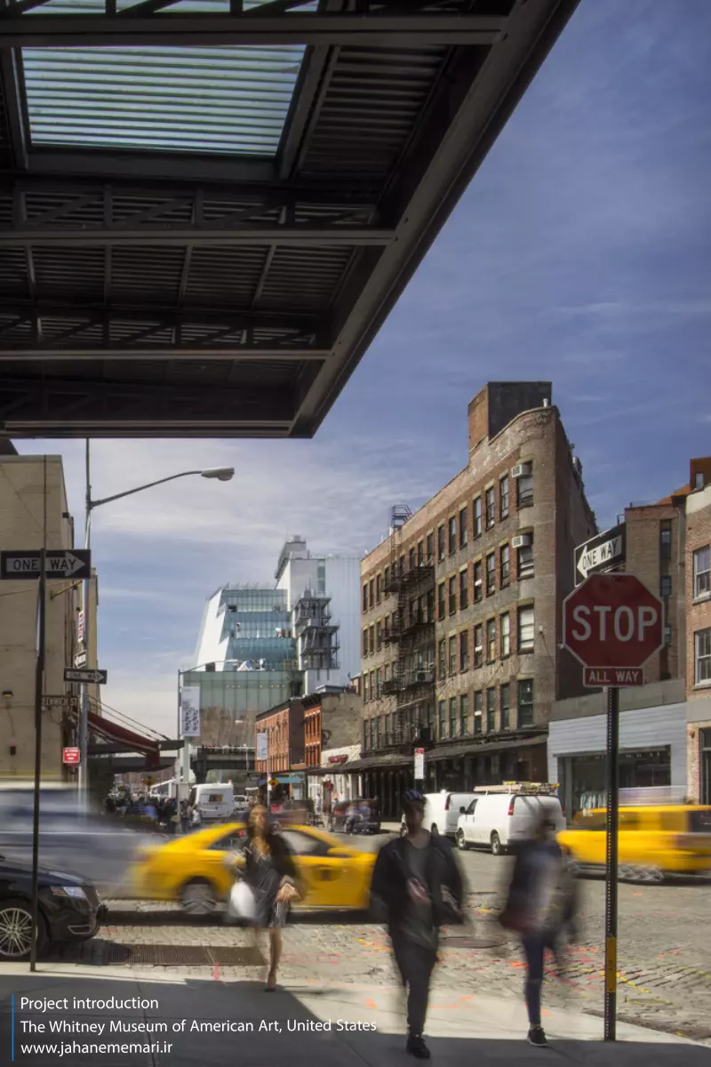 موزه هنر آمریکایی ویتنی در گنسوورت The Whitney Museum of American Art at Gansevoort