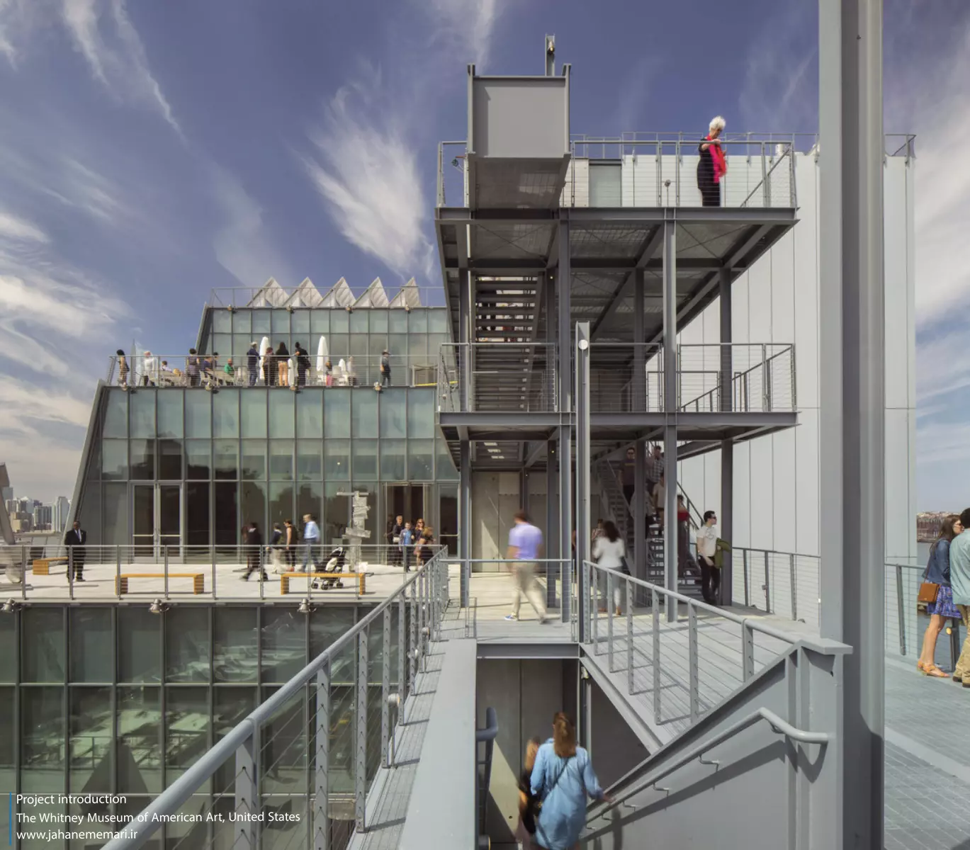 موزه هنر آمریکایی ویتنی در گنسوورت The Whitney Museum of American Art at Gansevoort