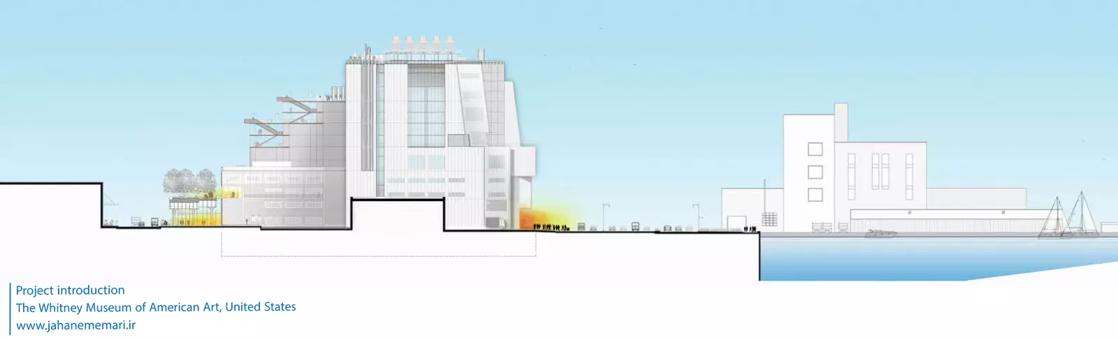 موزه هنر آمریکایی ویتنی در گنسوورت The Whitney Museum of American Art at Gansevoort